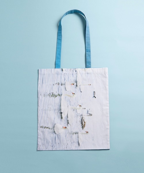 fig London(フィグロンドン)の「You’ve got you bag(トートバッグ・レディース・ブルー/グレー・FREE)」の20枚目の写真