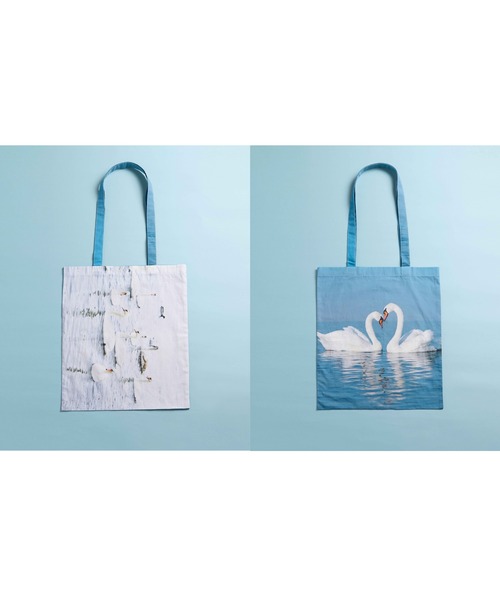 fig London(フィグロンドン)の「You’ve got you bag(トートバッグ・レディース・ブルー/グレー・FREE)」の14枚目の写真