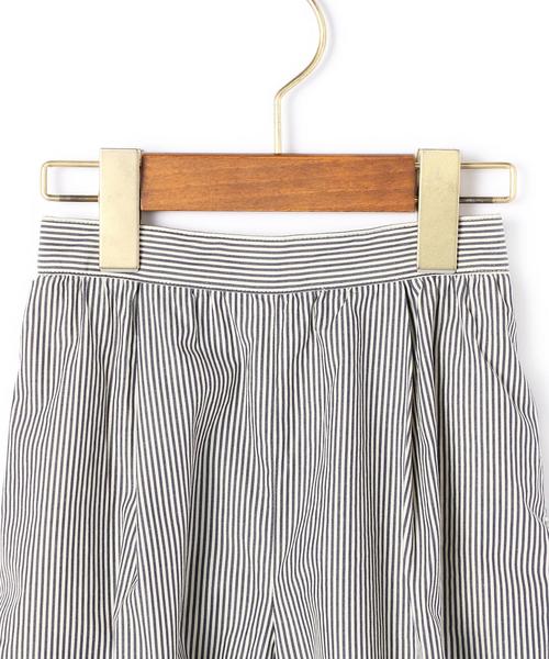 green label relaxing（グリーンレーベルリラクシング）の「【KIDS】 ストライプワイド パンツ◆（その他パンツ・キッズ・ネイビー・115/135/125/105）」の3枚目の写真