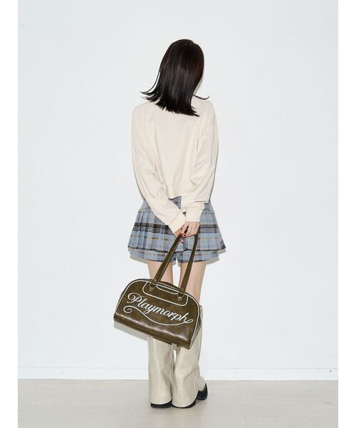 jouetie(ジュエティ)の「【SNSで話題!】ナポレオントラックジャケット 秋服 羽織(Tシャツ/カットソー・レディース・アイボリー/ネイビー/ブラック・FREE)」の16枚目の写真