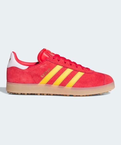 adidas(アディダス)の「オリジナルスゴルフ ガゼル ゴルフ【adidas Golf/アディダスゴルフ】(スニーカー・メンズ・レッド系その他・29.0cm/26.0cm/26.5cm/27.0cm/27.5cm/28.0cm/28.5cm/23.0cm/23.5cm/24.0cm/24.5cm/25.0cm/25.5cm)」の1枚目の写真