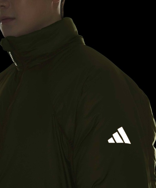 adidas(アディダス)の「シティエスケープ オーバーサイズフィット リップストップ中わた入りジャケット / アディダス adidas(ブルゾン・メンズ・カーキ・XX-LARGE/3XL/LARGE/MEDIUM/SMALL/X-LARGE)」の6枚目の写真