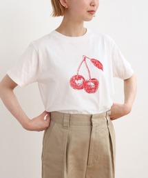フルーツ刺繍Tシャツ