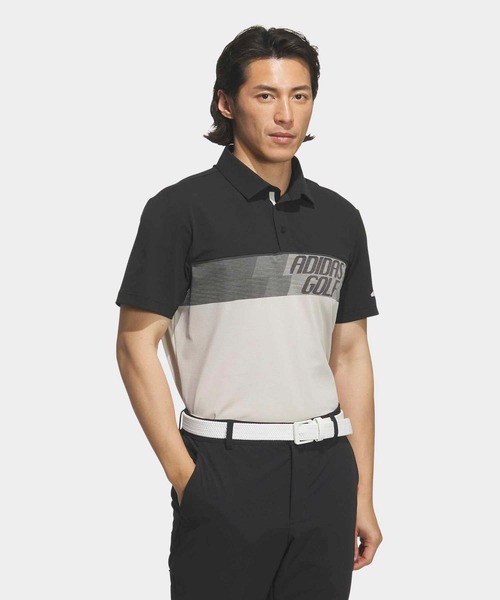 セール】カラーブロック半袖ポロシャツ【adidas Golf/アディダスゴルフ