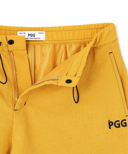 PEARLY GATES(パーリーゲイツ)の「【PGG】【直営店舗&公式オンライン限定】シエスタタフタショートパンツ (LADIES)(その他パンツ・レディース・ネイビー/イエロー系その他7・SMALL)」の15枚目の写真