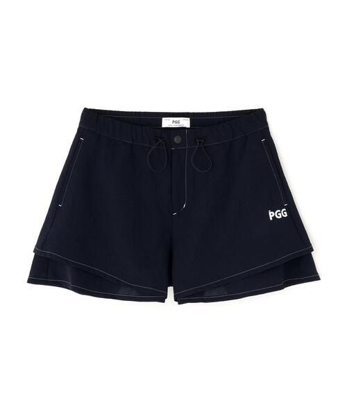 PEARLY GATES(パーリーゲイツ)の「【PGG】【直営店舗&公式オンライン限定】シエスタタフタショートパンツ (LADIES)(その他パンツ・レディース・ネイビー/イエロー系その他7・SMALL)」の22枚目の写真