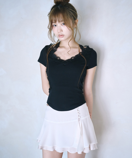 REISE MIYA（レイズミヤ）の「リリーホルターネックレーストップ[ブラック]（Tシャツ/カットソー・レディース・その他・SMALL/MEDIUM）」の2枚目の写真