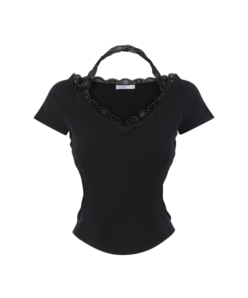 REISE MIYA（レイズミヤ）の「リリーホルターネックレーストップ[ブラック]（Tシャツ/カットソー・レディース・その他・SMALL/MEDIUM）」の4枚目の写真