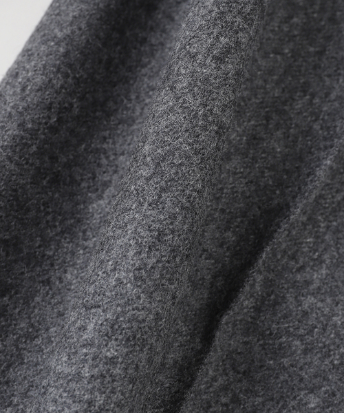 417 EDIFICE(フォーワンセブンエディフィス)の「VALAADO O SUPER100S HYBRID FLANNEL(スラックス・メンズ・チャコールグレー/ブラウン・44/46)」の9枚目の写真