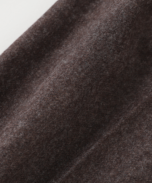 417 EDIFICE(フォーワンセブンエディフィス)の「VALAADO O SUPER100S HYBRID FLANNEL(スラックス・メンズ・チャコールグレー/ブラウン・44/46)」の10枚目の写真
