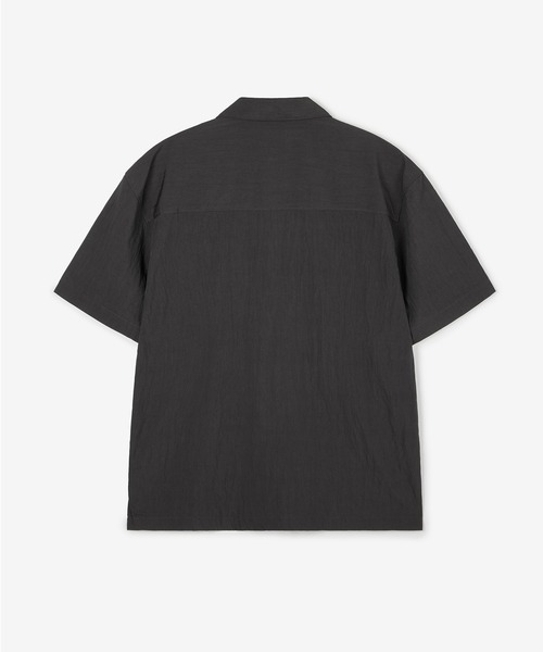 TNGT(ティーエヌジーティー)の「TNGT(ティーエヌジーティー)オープンカラーシャツ(シャツ/ブラウス・メンズ・ブラック/ダークグレー・M/L)」の18枚目の写真