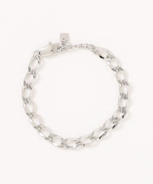 Now me. by NYLON JAPAN(ナウミーバイナイロンジャパン)の「【NEI/NOR】デザインチェーンブレスレット(ブレスレット・レディース・シルバー/ゴールド・FREE)」の1枚目の写真