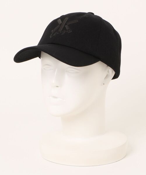 KENZO(ケンゾー)の「KENZO DOUBLE K CAP(キャップ・メンズ・ブラック系その他・ONE SIZE)」の1枚目の写真