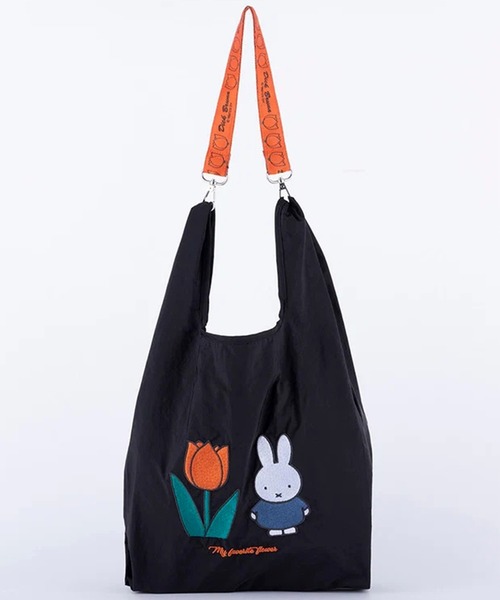 Dick Bruna(ディックブルーナ)の「"11"≪Dick Bruna≫miffy 1ポケット ストラップ付き ショッパー/エコバッグ(エコバッグ/サブバッグ・レディース・ベージュ/ブラック/アイボリー・ONE SIZE)」の16枚目の写真