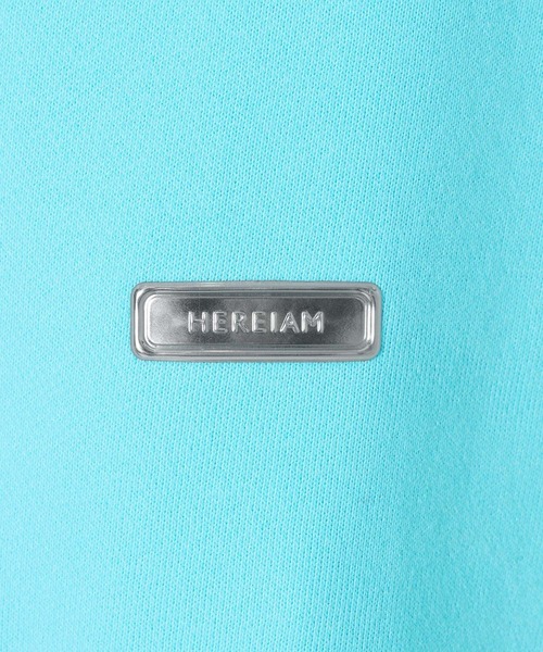 HEREIAM（ヘレイアム）の「【HEREIAM】JASTIN裏毛フーディー（パーカー・レディース・ブラック/ターコイズブルー/ライトピンク/ホワイト系・MEDIUM/LARGE）」の10枚目の写真