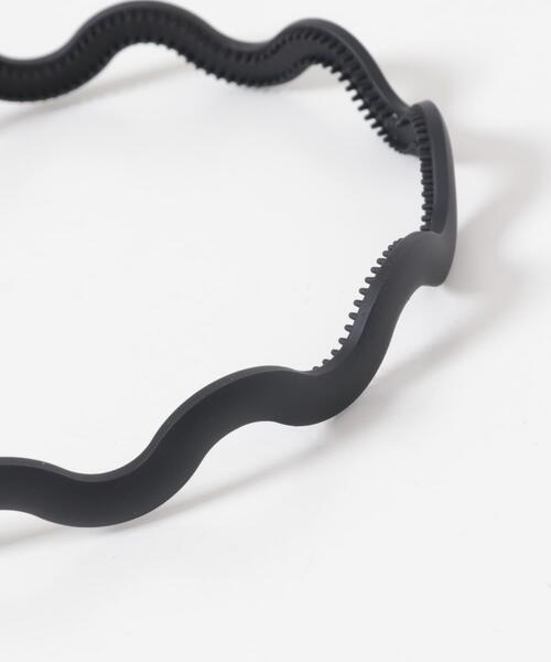 URBAN RESEARCH(アーバンリサーチ)の「decor『デコール』 SET WAVE HEADBAND(カチューシャ・レディース・ブラック・-)」の7枚目の写真