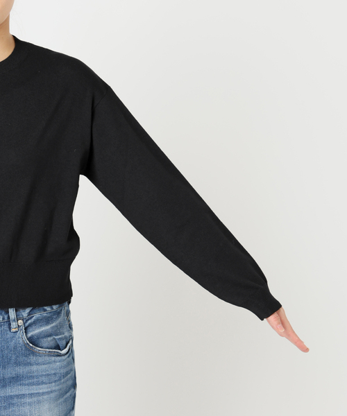 Spick & Span(スピックアンドスパン)の「《手洗い可 / 》メタルボタンクルーネックカーディガン(カーディガン/ボレロ・レディース・ブラック/モカ/グリーン・FREE)」の20枚目の写真