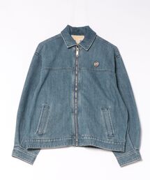 ジップアップ デニム ジャケット