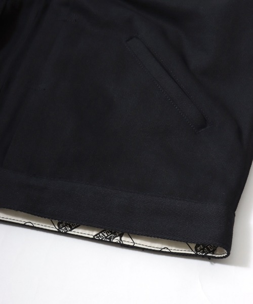 BEN DAVIS（ベンデイビス）の「BEN DAVIS/ベンデイビス CTT COTTON TWILL TRUCKER/オーバーサイズ コットンツイル 襟コーデュロイ トラッカージャケット/ワークジャケット/ハンティングジャケット/レディース メンズ（ブルゾン・メンズ・アイボリー/ブラック/ベージュ・L/XL/M）」の8枚目の写真