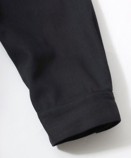 BEN DAVIS（ベンデイビス）の「BEN DAVIS/ベンデイビス CTT COTTON TWILL TRUCKER/オーバーサイズ コットンツイル 襟コーデュロイ トラッカージャケット/ワークジャケット/ハンティングジャケット/レディース メンズ（ブルゾン・メンズ・アイボリー/ブラック/ベージュ・L/XL/M）」の10枚目の写真