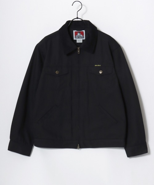 BEN DAVIS（ベンデイビス）の「BEN DAVIS/ベンデイビス CTT COTTON TWILL TRUCKER/オーバーサイズ コットンツイル 襟コーデュロイ トラッカージャケット/ワークジャケット/ハンティングジャケット/レディース メンズ（ブルゾン・メンズ・アイボリー/ブラック/ベージュ・L/XL/M）」の20枚目の写真