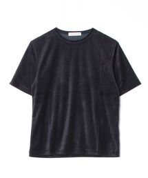 VELOUR HALF SLEEVE TEE 26AMSCU04