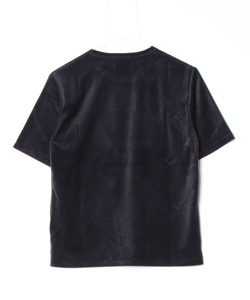 THE SHINZONE(ザ シンゾーン)の「VELOUR HALF SLEEVE TEE 26AMSCU04(Tシャツ/カットソー・レディース・ベージュ/グリーン/ネイビー・FREE)」の4枚目の写真
