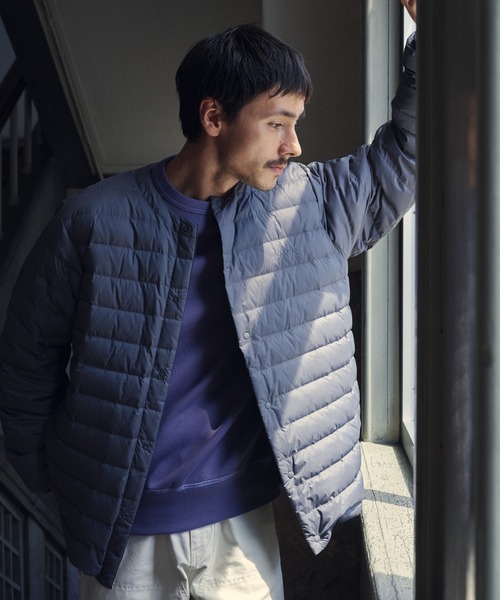 NANGA(ナンガ)の「『別注』NANGA×DOORS REVERSIBLE DOWN JACKET(ダウンジャケット/コート・メンズ・ブラック/チャコールグレー/モカ・X-LARGE/LARGE/MEDIUM/SMALL)」の2枚目の写真