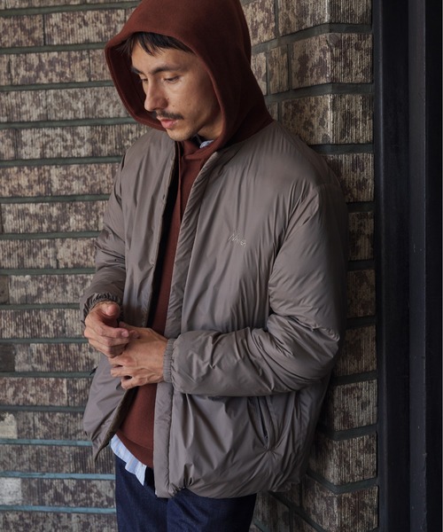 NANGA(ナンガ)の「『別注』NANGA×DOORS REVERSIBLE DOWN JACKET(ダウンジャケット/コート・メンズ・ブラック/チャコールグレー/モカ・X-LARGE/LARGE/MEDIUM/SMALL)」の3枚目の写真