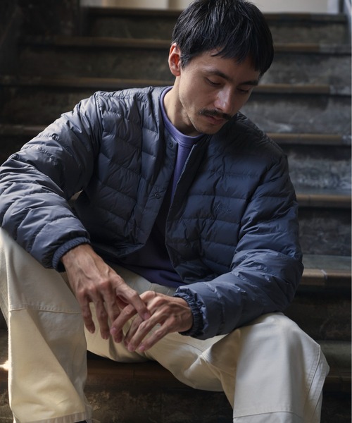 NANGA(ナンガ)の「『別注』NANGA×DOORS REVERSIBLE DOWN JACKET(ダウンジャケット/コート・メンズ・ブラック/チャコールグレー/モカ・X-LARGE/LARGE/MEDIUM/SMALL)」の7枚目の写真