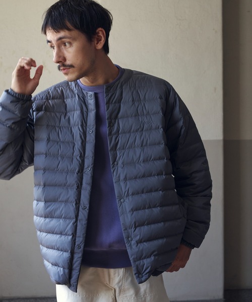 NANGA(ナンガ)の「『別注』NANGA×DOORS REVERSIBLE DOWN JACKET(ダウンジャケット/コート・メンズ・ブラック/チャコールグレー/モカ・X-LARGE/LARGE/MEDIUM/SMALL)」の9枚目の写真