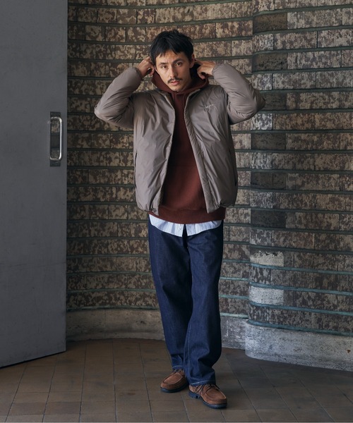 NANGA(ナンガ)の「『別注』NANGA×DOORS REVERSIBLE DOWN JACKET(ダウンジャケット/コート・メンズ・ブラック/チャコールグレー/モカ・X-LARGE/LARGE/MEDIUM/SMALL)」の20枚目の写真