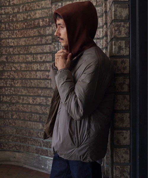 NANGA(ナンガ)の「『別注』NANGA×DOORS REVERSIBLE DOWN JACKET(ダウンジャケット/コート・メンズ・ブラック/チャコールグレー/モカ・X-LARGE/LARGE/MEDIUM/SMALL)」の18枚目の写真