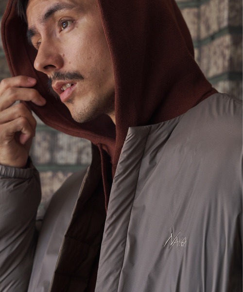 NANGA(ナンガ)の「『別注』NANGA×DOORS REVERSIBLE DOWN JACKET(ダウンジャケット/コート・メンズ・ブラック/チャコールグレー/モカ・X-LARGE/LARGE/MEDIUM/SMALL)」の19枚目の写真
