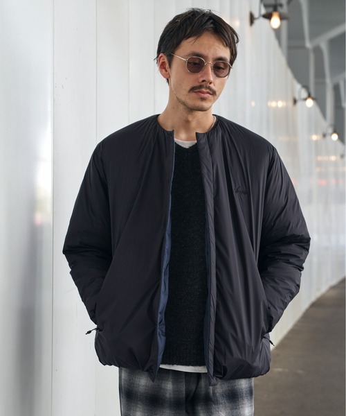 NANGA(ナンガ)の「『別注』NANGA×DOORS REVERSIBLE DOWN JACKET(ダウンジャケット/コート・メンズ・ブラック/チャコールグレー/モカ・X-LARGE/LARGE/MEDIUM/SMALL)」の21枚目の写真