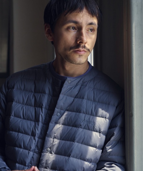 NANGA(ナンガ)の「『別注』NANGA×DOORS REVERSIBLE DOWN JACKET(ダウンジャケット/コート・メンズ・ブラック/チャコールグレー/モカ・X-LARGE/LARGE/MEDIUM/SMALL)」の5枚目の写真