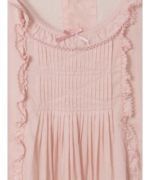 PINK HOUSE(ピンクハウス)の「クロスステッチロゴ刺繍ワンピース(ワンピース・レディース・ブラック/ベージュ/ピンク/キナリ/ネイビー・フリー)」の12枚目の写真