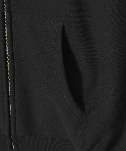 CITEN(シテン)の「<CITEN>ジップアップスウェットパーカーSC(パーカー・メンズ・ブラック/レッド・L/M)」の12枚目の写真