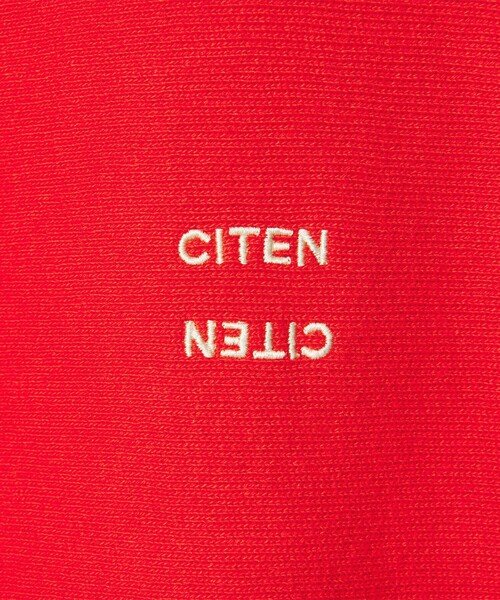 CITEN(シテン)の「<CITEN>ジップアップスウェットパーカーSC(パーカー・メンズ・ブラック/レッド・L/M)」の19枚目の写真