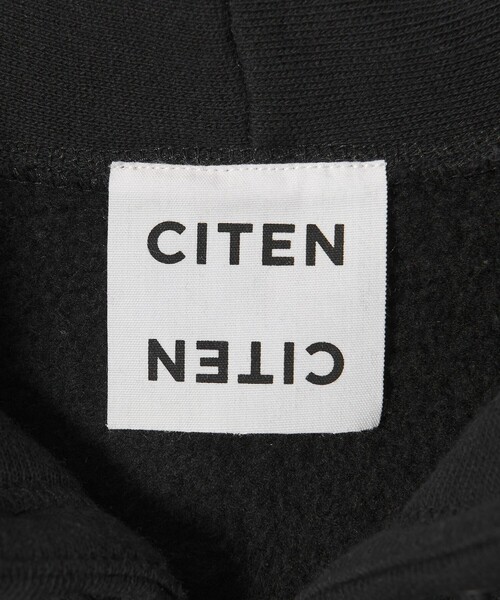 CITEN(シテン)の「<CITEN>ジップアップスウェットパーカーSC(パーカー・メンズ・ブラック/レッド・L/M)」の3枚目の写真