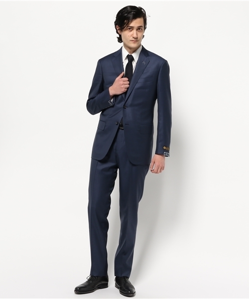 XXL! SHIPS ロロピアーナ スーツ セットアップ 濃紺 52 シップス XXL! SHIPS ロロピアーナ スーツ セットアップ 濃紺 52 シップス