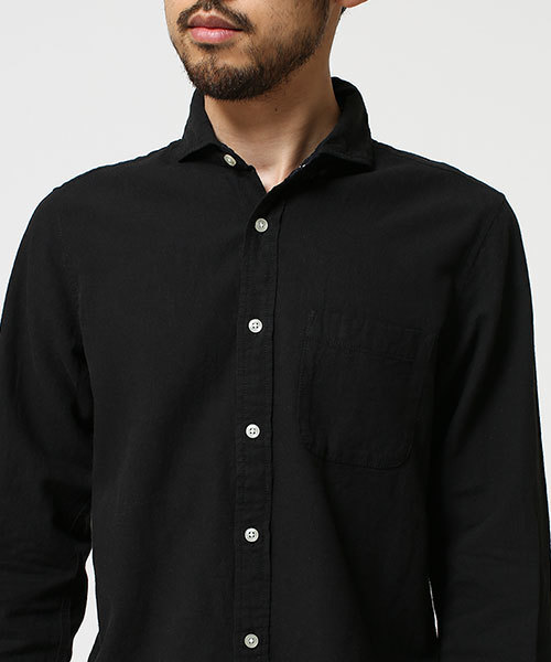 NANO universe(ナノユニバース)の「C/Lカラーシャツ L/S(シャツ/ブラウス・メンズ・ベージュ/ネイビー/ホワイト/カーキ/ブラック・MEDIUM/LARGE/SMALL)」の18枚目の写真