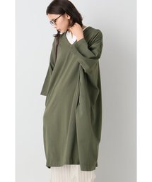 ストレッチポンチ Vネックワンピース_#