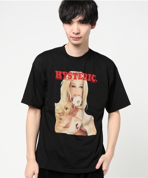 HYSTERIC GLAMOUR（ヒステリックグラマー）の「JUNE 2014 COVER プリント Tシャツ（Tシャツ/カットソー・メンズ・ホワイト/ブラック/ピンク・X-SMALL/SMALL/MEDIUM/LARGE）」の16枚目の写真