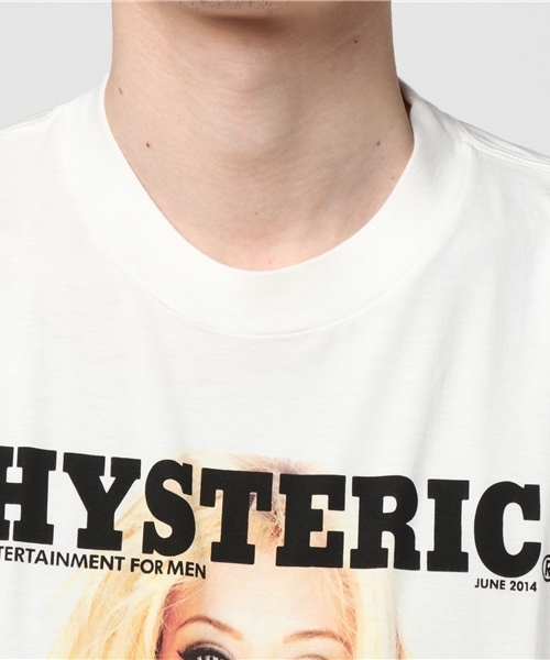 HYSTERIC GLAMOUR（ヒステリックグラマー）の「JUNE 2014 COVER プリント Tシャツ（Tシャツ/カットソー・メンズ・ホワイト/ブラック/ピンク・X-SMALL/SMALL/MEDIUM/LARGE）」の10枚目の写真