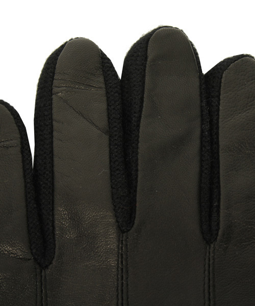 ８(eight)（エイト）の「シープスキン レザー グローブ（手袋・メンズ・ブラック/ブラウン・FREE）」の13枚目の写真
