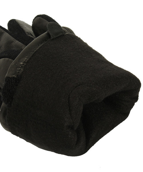 ８(eight)（エイト）の「シープスキン レザー グローブ（手袋・メンズ・ブラック/ブラウン・FREE）」の9枚目の写真