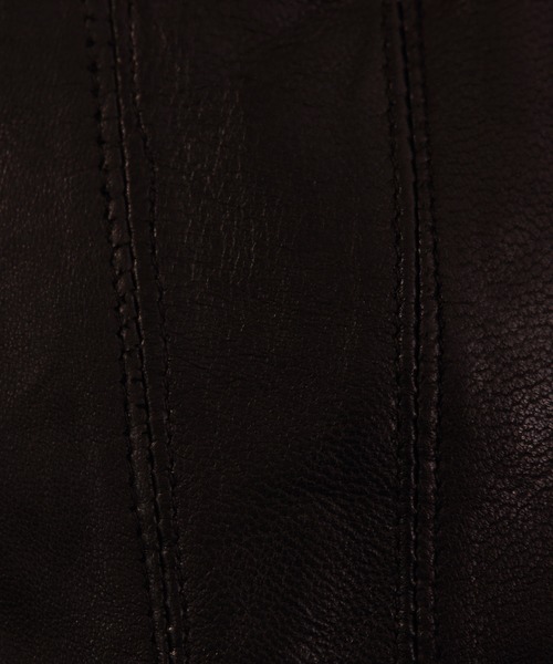 ８(eight)（エイト）の「シープスキン レザー グローブ（手袋・メンズ・ブラック/ブラウン・FREE）」の18枚目の写真