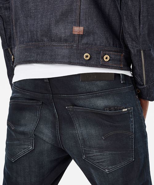 G-STAR(ジースター)の「3301 SLIM JEANS/スリムテーパード(デニムパンツ・メンズ・ブルー系その他・30/28/32/29/31/33/34/27)」の3枚目の写真