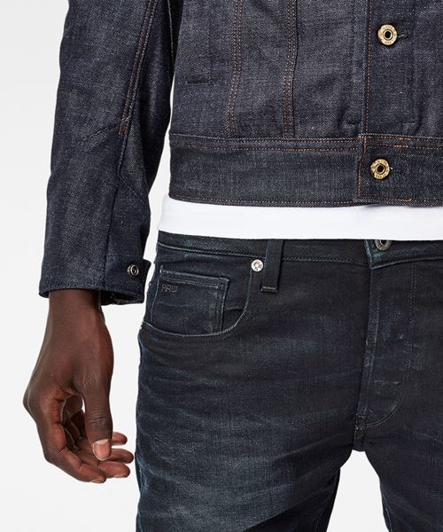G-STAR(ジースター)の「3301 SLIM JEANS/スリムテーパード(デニムパンツ・メンズ・ブルー系その他・30/28/32/29/31/33/34/27)」の6枚目の写真